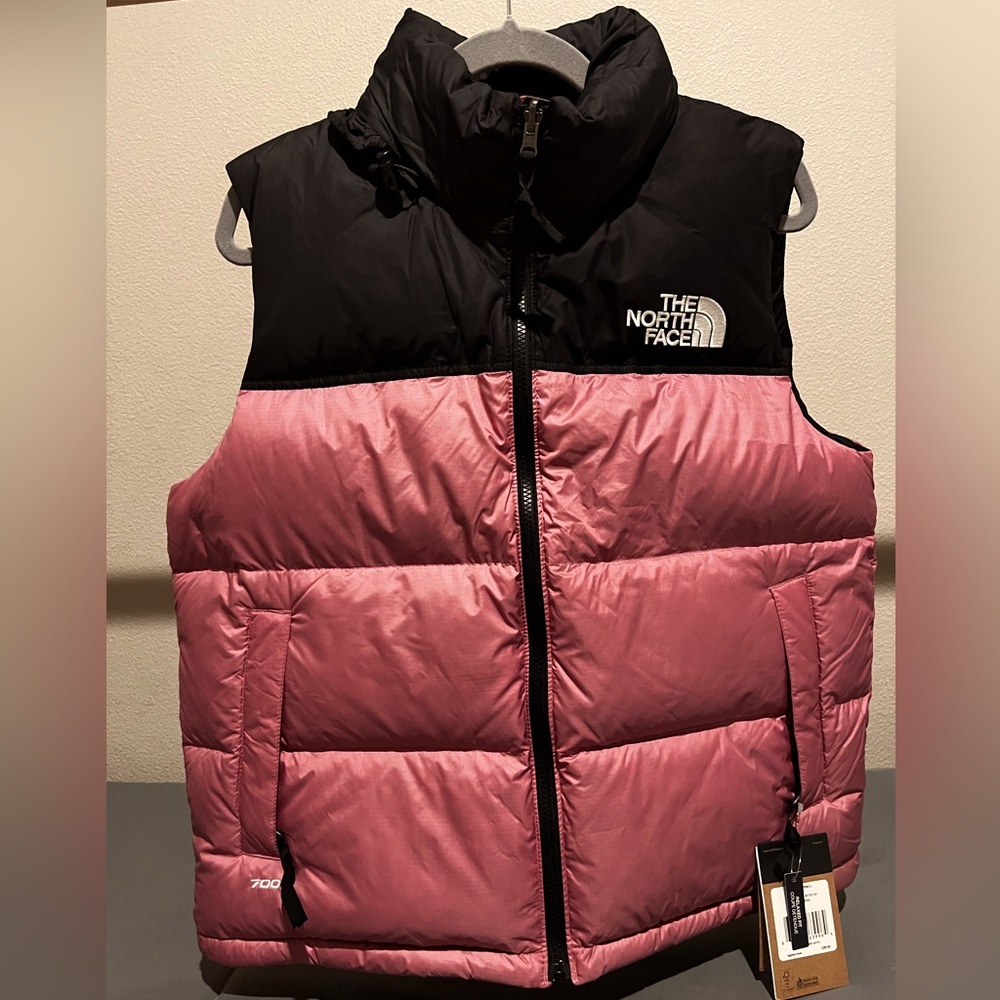 NWT North Face vest with hoodie!